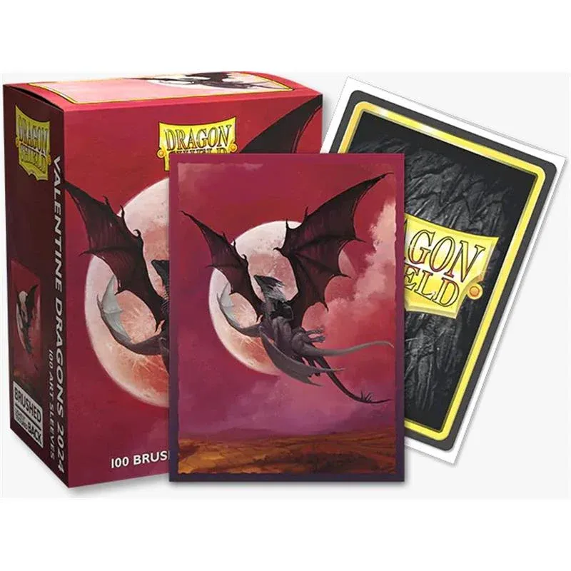 100 Fundas Art Brushed Valentines 2024 de Dragon Shield