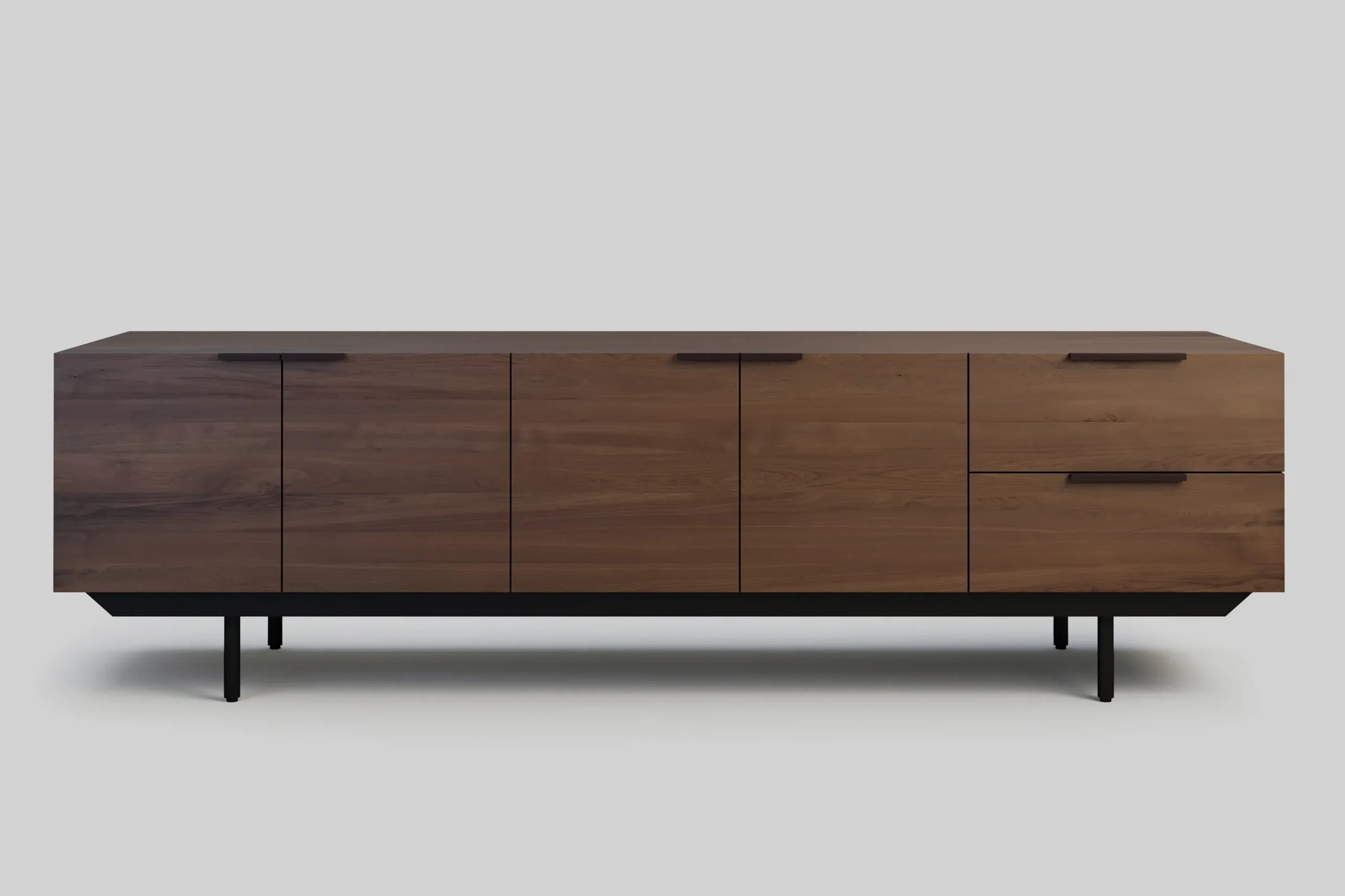 Rollo sticker con relieve Madera castaño