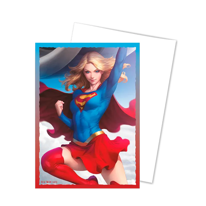 100 Fundas Brushed Art Supergirl de Dragon Shield