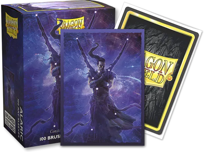 100 Fundas Art Brushed Constellations: Alaric de Dragon Shield