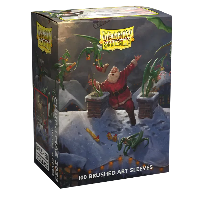 100 Fundas Art Brushed Christmas 2023 de Dragon Shield