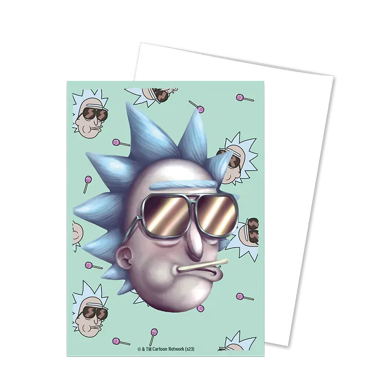 100 Fundas Art Cool Rick de Rick y Morty de Dragon Shield